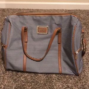 Jessica Simpson weekender tote bag